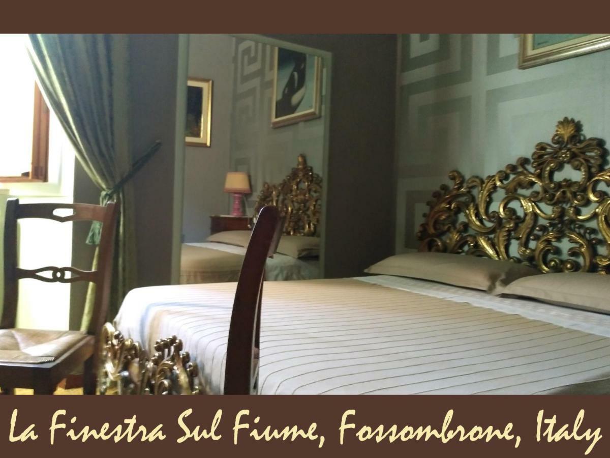 La Finestra Sul Fiume Bed & Breakfast Фосомброне Екстериор снимка